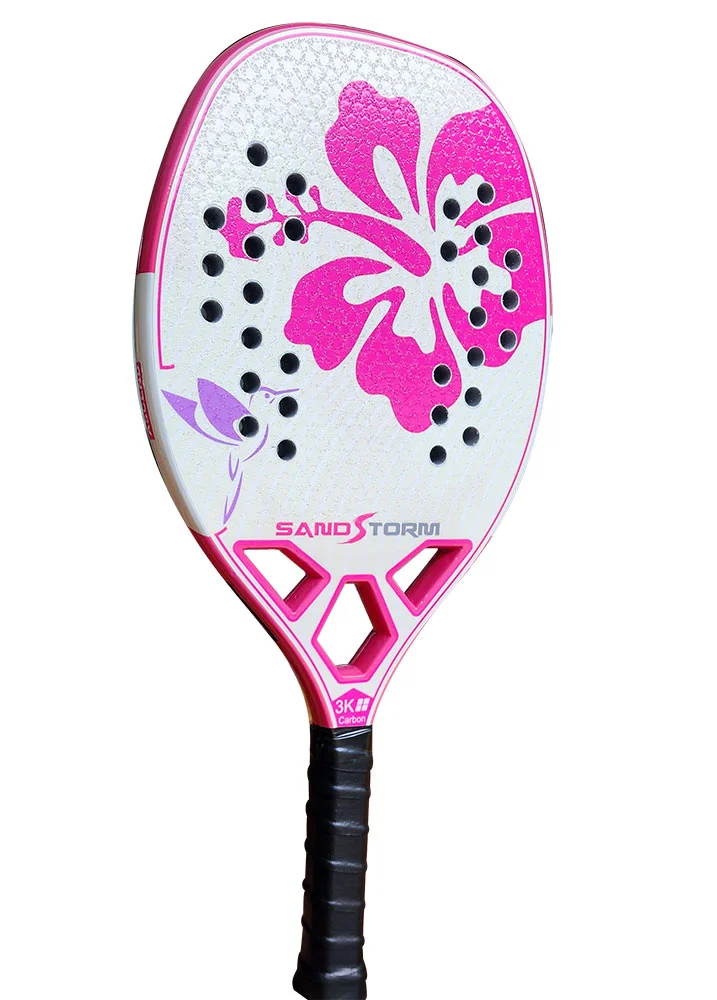 raquete beach tennis rosa sandstrom ascend